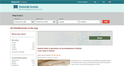 Desktop Screenshot of helsinkishotels.com
